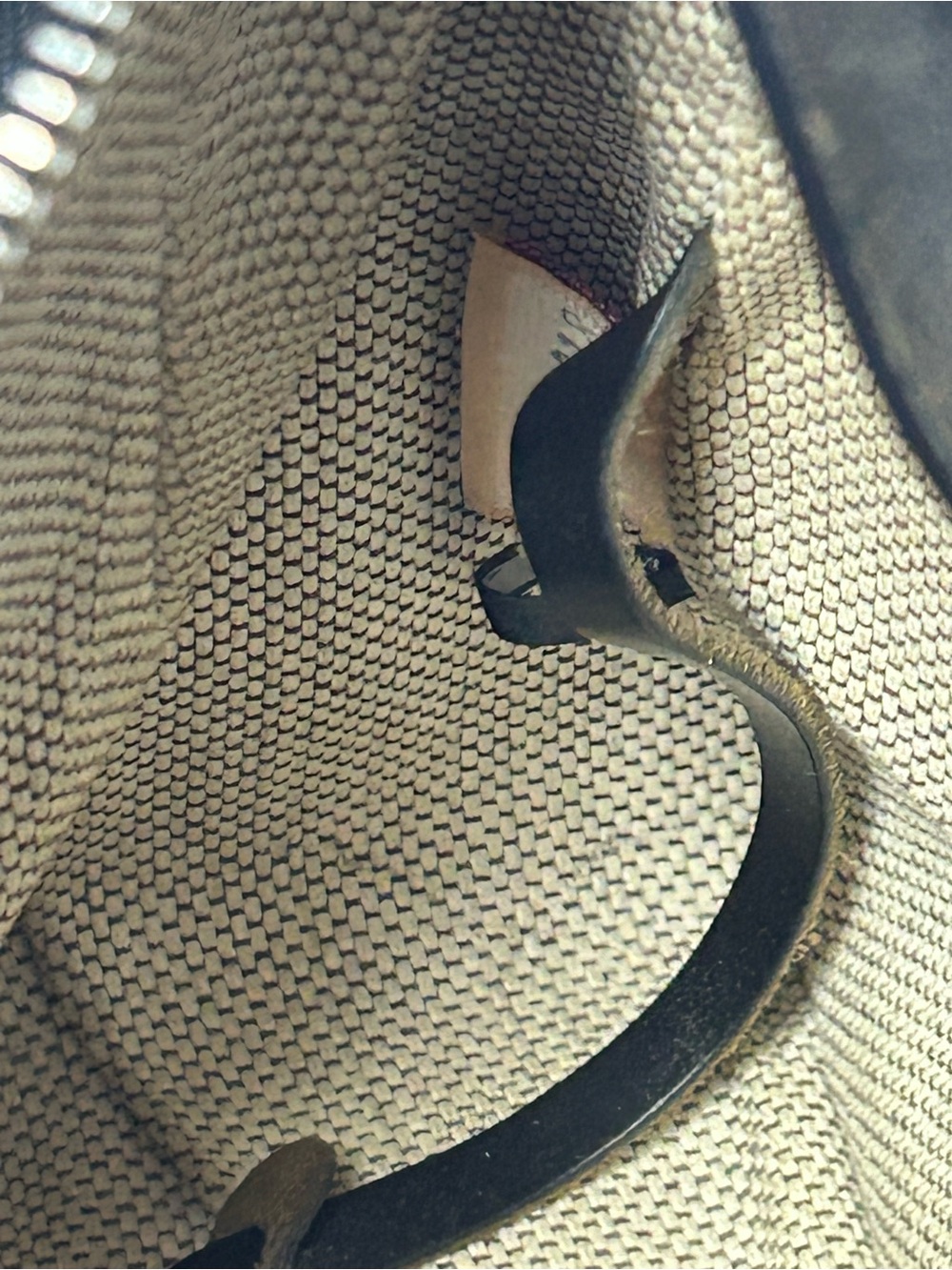 Dooney & Bourke Black w/Blue Croc-Embossed Accents Shoulder Bag Approx. 12x7x 4 - Picture 16 of 17